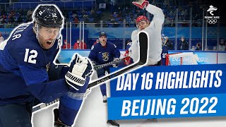 Day 16 highlights! ❄️  | #Beijing2022