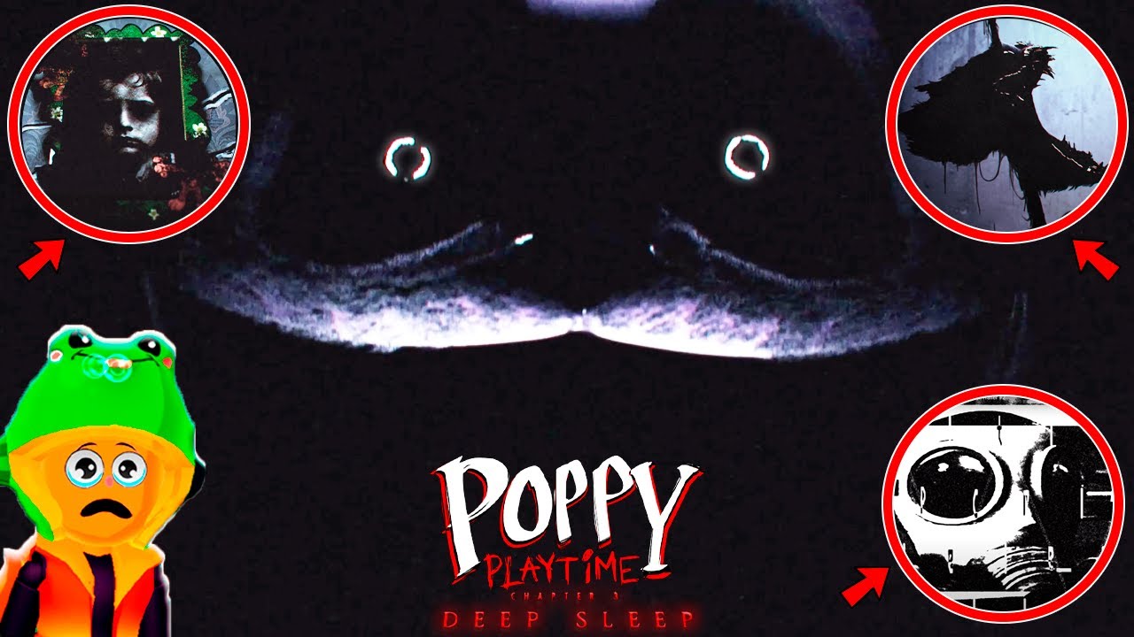 ¡TODOS LOS SECRETOS De POPPY PLAYTIME CHAPTER 3 DEEP SLEEP! (TRAILER ...