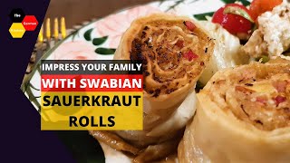 Swabian Sauerkraut Rolls (Krautkrapfen)