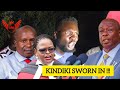 DRAMA AS HILARIOUS OMOSH1HOUR FACE OFF GACHAGUA IN SWEARING DEPUTY PRESIDENT KINDIKI, MARTHA KOOME