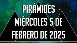 🍀🔺☀️ Pirámides para mañana Miércoles 5 de Febrero de 2025 - Lotería de Panamá