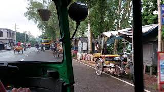 Sirajganj-Belkuchi Road at Belkuchi Upazilla. Bangladesh.