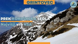 Grintovec iz Konca | na streho KSA | Kokrško sedlo | zimska tura