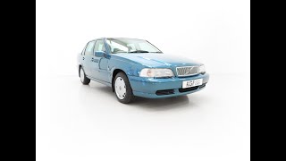 A Pampered and Pristine Volvo S70, Enthusiast Owned with Just 33,736 Miles. £6,995