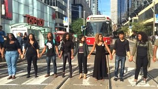 Black Lives Matter shuts down major Toronto intersection