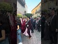 께레따로에서 만난 결혼식 행렬 a wedding ceremony @queretaro centro