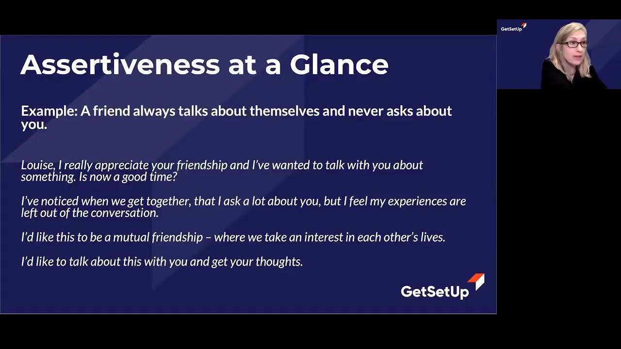 How To Develop Assertiveness Skills Youtube