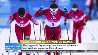 Chinese delegation chief applauds medal haul \u0026 significant strides at Harbin Asian Winter Games