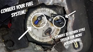 [HOW TO] Upgrading to a Return Style Fuel System