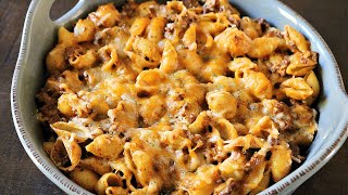 Easy Cheesy Taco Pasta