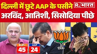 Delhi Election Result 2025: 27 साल बाद सरकार बनाने के करीब BJP, AAP के कई नेता रुझानों में पीछे