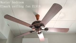 #NCFD National Ceiling Fan Day All fans in my house 2024