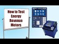 How to Test an Energy Revenue Meter with a Watthour Standard [SEL-735 + Radian RD-21]