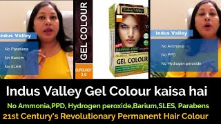 100% safe \u0026 Best hair Gel Colour || NO AMMONIA, NO PPD, || Unboxing + Review in Hindi