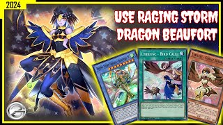 Lyrilusc Deck Raging Storm Dragon Beaufort IX KC CUP | Gameplay September 2024 | Yugioh Duel Links