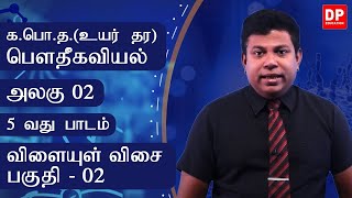 அலகு 02 | 5 வது பாடம் | விளையுள் விசை - பகுதி - 02 | AL Physics in Tamil