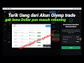 Cara withdraw / Tarik Uang di Olymp Trade