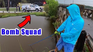 The US Army Took My Finds - The Most INSANE Day Of Magnet Fishing EVER (3 Bombs, 6 Guns And More)
