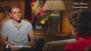 Young Matt Damon Interview Footage Video Recovered Video HD Hollywood Stars Cinematography |