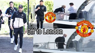 Garnacho,Casemiro, Erickson,Man United players travel to London ahead of big game decider