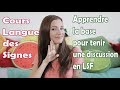 Cours Langue des Signes pour tenir une conversation en LSF