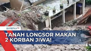 Tak Hanya Tutup Akses Utama Jalan Warga, Tanah Longsor di Bangli Bali Makan 2 Korban Jiwa!