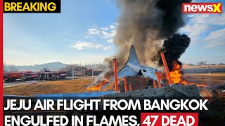 South Korea Plane Crash: Jeju Air Flight from Bangkok Engulfed in Flames, 47 Dead | NewsX