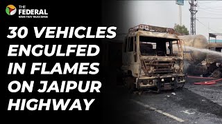 Mayhem on Jaipur highway: 7 dead, 35 injured as gas tanker collides with multiple vehicles