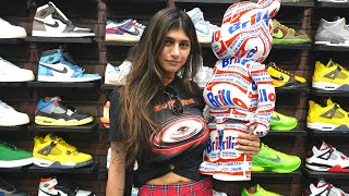 Mia Khalifa Goes Shopping For Sneakers With CoolKicks