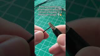 OVERLOADING a RELAY! #engineering #electronics #electricity