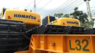 Komatsu PC210LC-10M0 SLF แบบลุยได้ทั้งดินเปียก โคลน และในน้ำ Amphibious Excavator