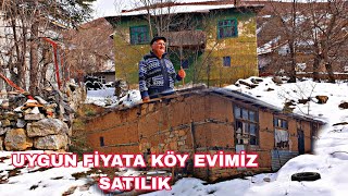 5+1 BAHÇELİ KÖY EVİMİZ UYGUN FİYATA SATILIK ĞÖÇ BAŞLADI~HACER ABLADAN ODUN ATEŞİNDE KEŞLİ EKMEK