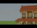 【minecraft】木の家（設計図） 16ハウス 12 blueprint birch house 16 house no.12