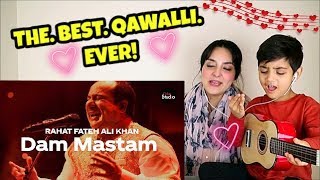 DAM MASTAM Rahat Fateh Ali Khan | Pakistan Coke Studio 12 Qawalli | Mum & Son Reaction