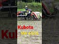 kubota nw6s gs 田植え機　田植え作業