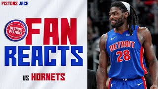 Fan Reacts | Pistons vs Hornets | Game 34