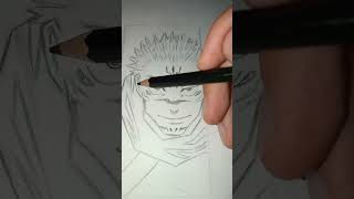 jitsu kaisen #drawing #howtodraw #jujutsukaisen #anime #manga #art #tutorial #stepbystep  #draw
