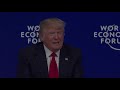 in davos trump blasts fake news and hails victories over is