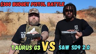 Our 2025 $300 Budget Pistol Battle | Taurus G3 Vs SD9 2.0