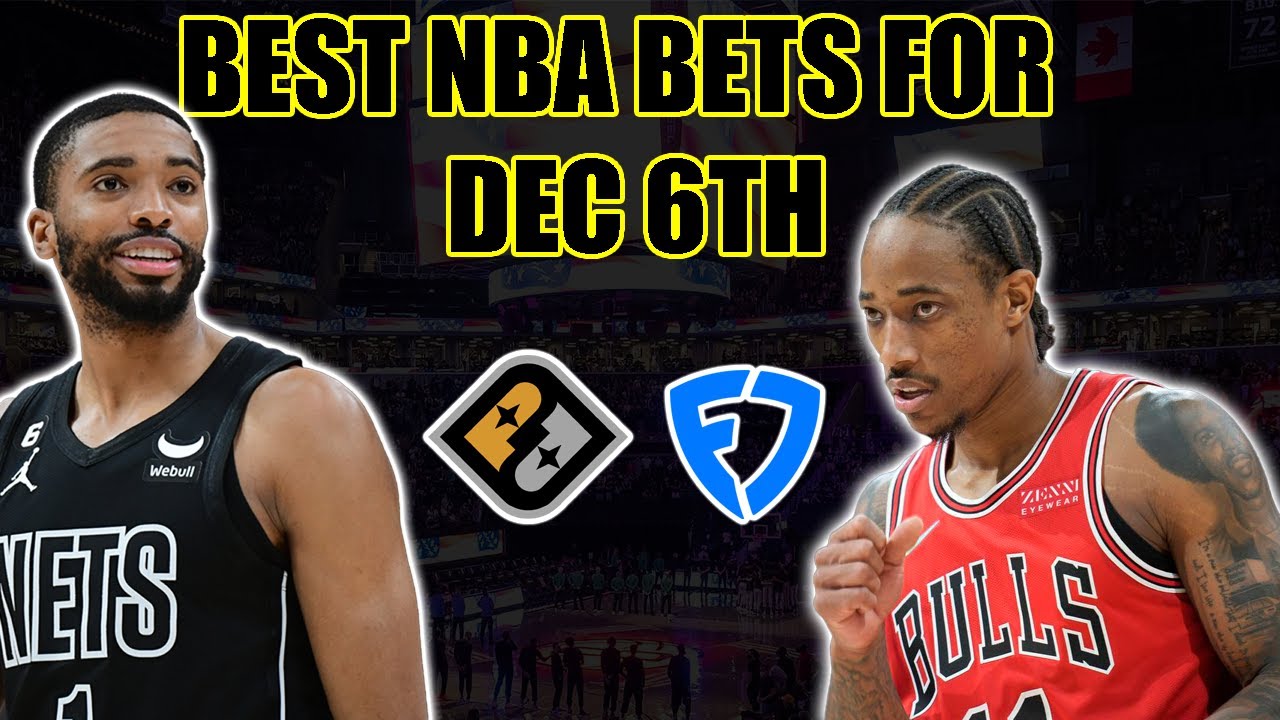 Best NBA Bets And Props For DEC 6TH🤑Player Props,Spreads And Moneyline ...