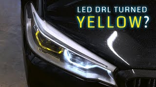 LED DRL turned yellow? | XENONLED