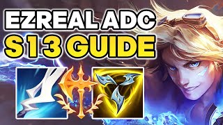 How to play Ezreal ADC - Season 13 Ezreal Guide | Best Build & Runes