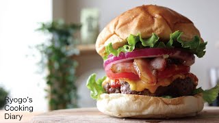 [ASMR] How to make the most delicious Hamburger [Easy recipe]