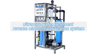 500LPH reverse osmosis water purification equipment