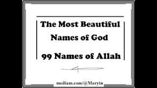 Asma-ul-Husna (99 Names of Allah) - Allah K 99 Naam -Mr.Rp Islamic Video