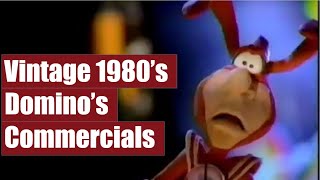 Old Domino's Pizza Commercials from the 1980's | Avoid the Noid!