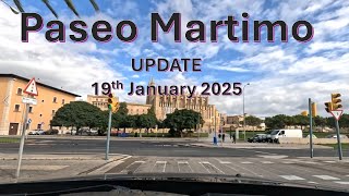 Paseo Maritimo - Palma de Mallorca - Majorca - 19th January 2025