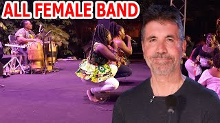 SIMON COWELL'S JAW DROPS WHEN HE SEES LIPSTICK QUEENS PERFORM! #reggae #agt #americagottelent