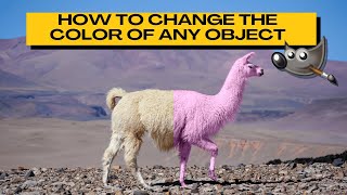 How to Change the Color of Any Object in GIMP