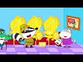 oh no wolfoo also wants to fly on a plane wolfoo new cartoon kids 2d animation wolfoo tv